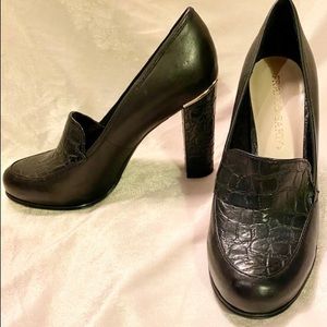 Franco Sarto designer black heels